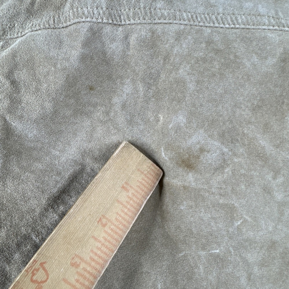 Eddie Bauer Seattle Suede Brown Genuine Leather Jacket Washable Women Medium Tan - Picture 10 of 11